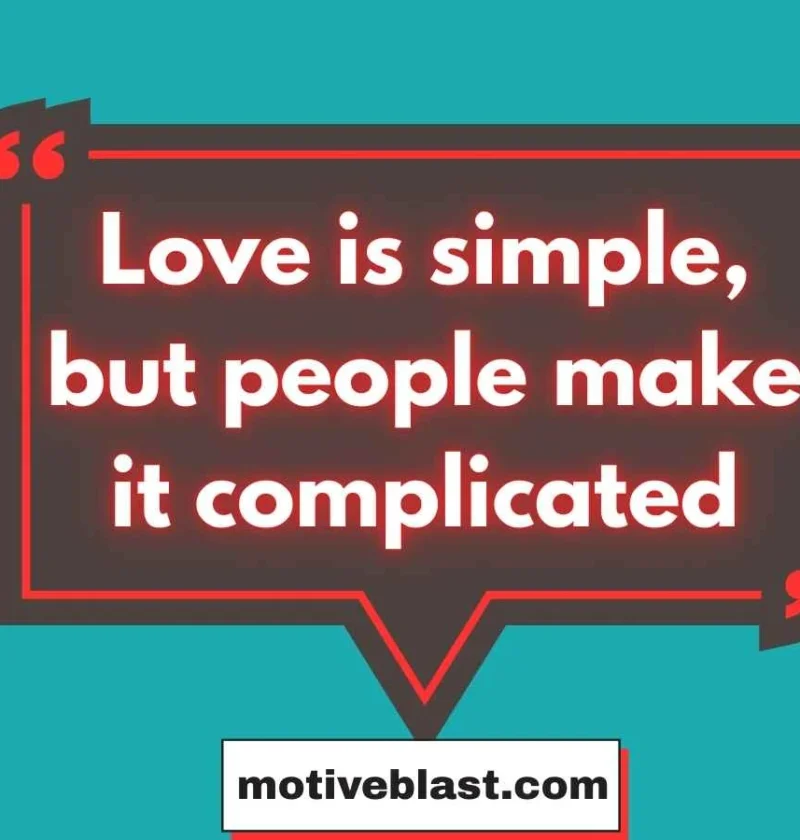 Complicated Quotes