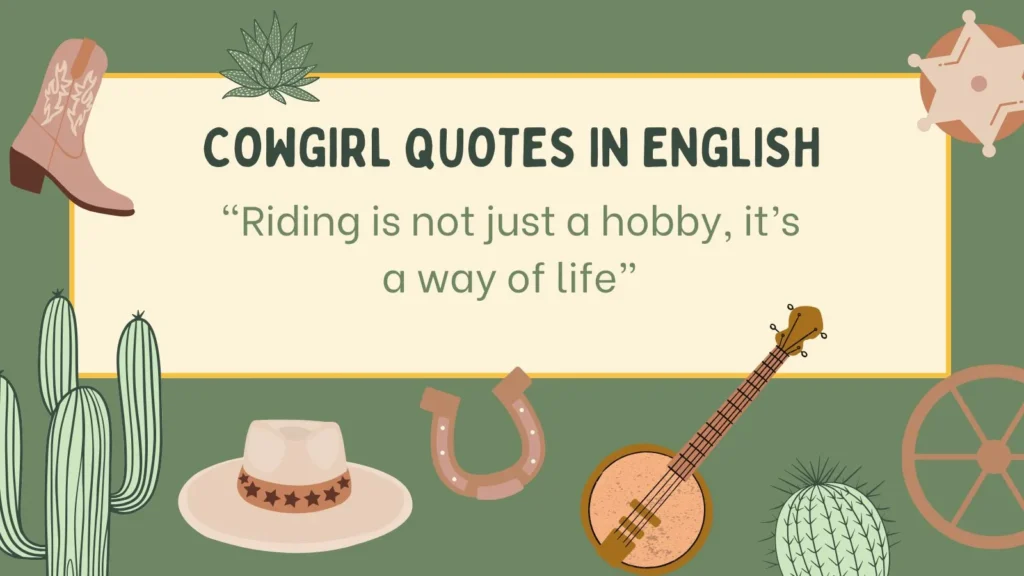 Cowgirl Quotes In English