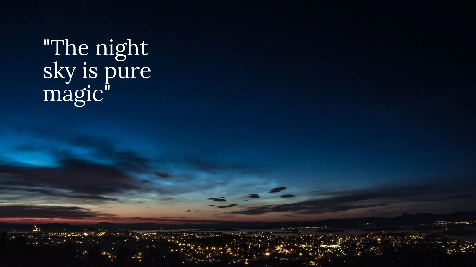 Night Sky Quotes