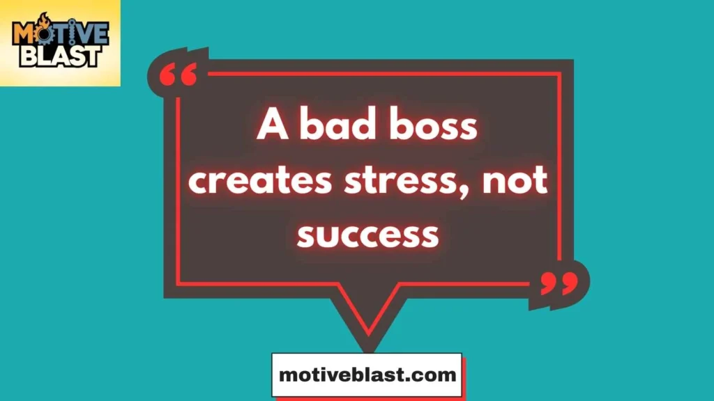Bad Leadership Quotes For Work