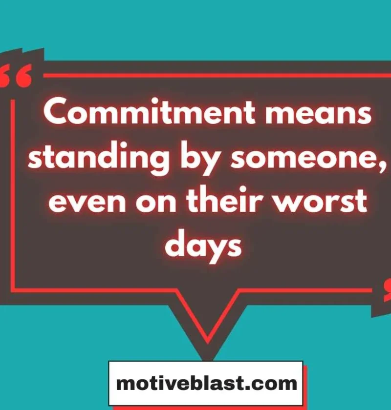 Commitment Quotes