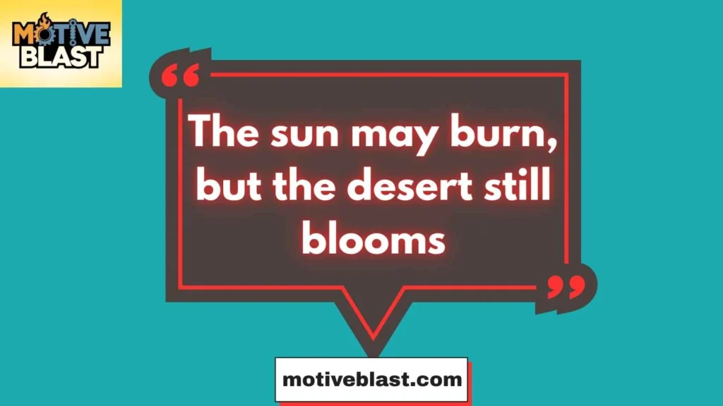 Desert Quotes Goodreads