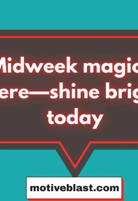 Happy Wednesday Quote