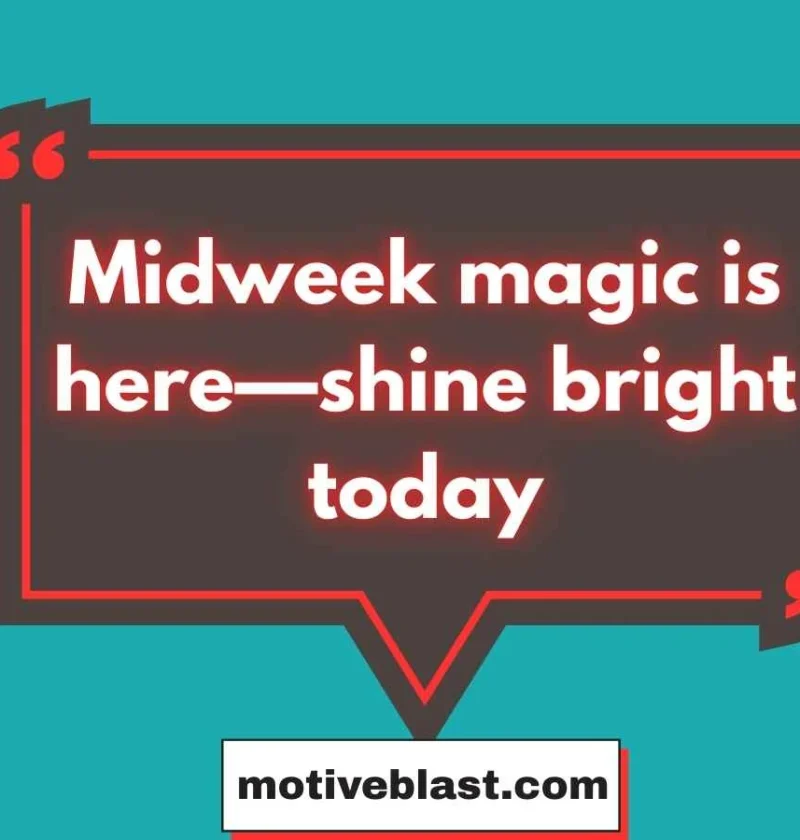 Happy Wednesday Quote
