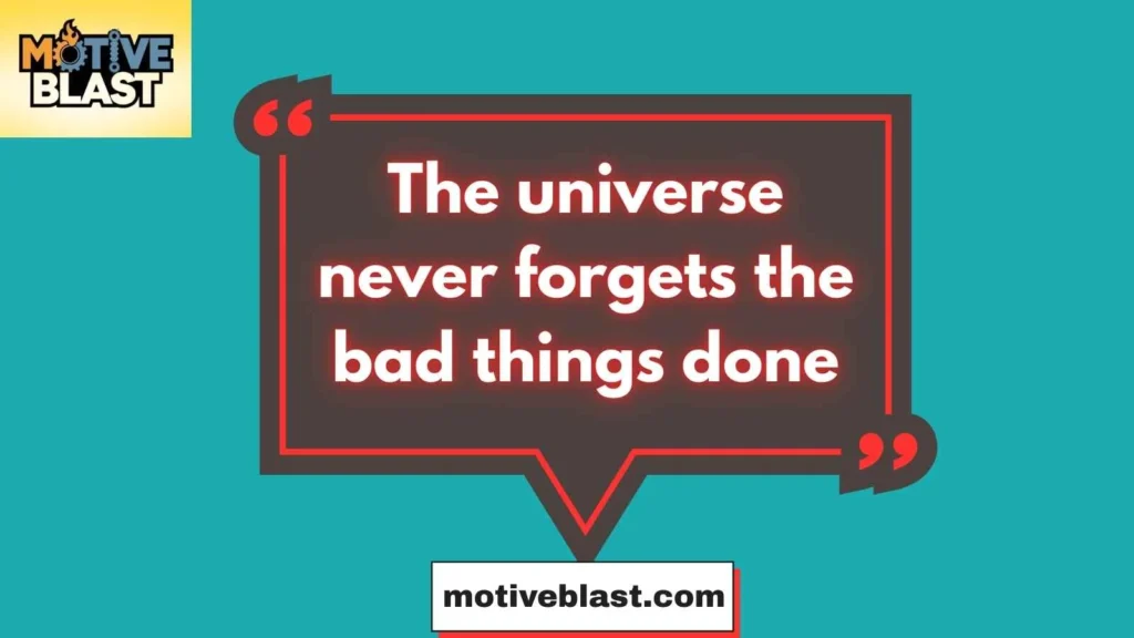 Karma Quotes For Bad Person
