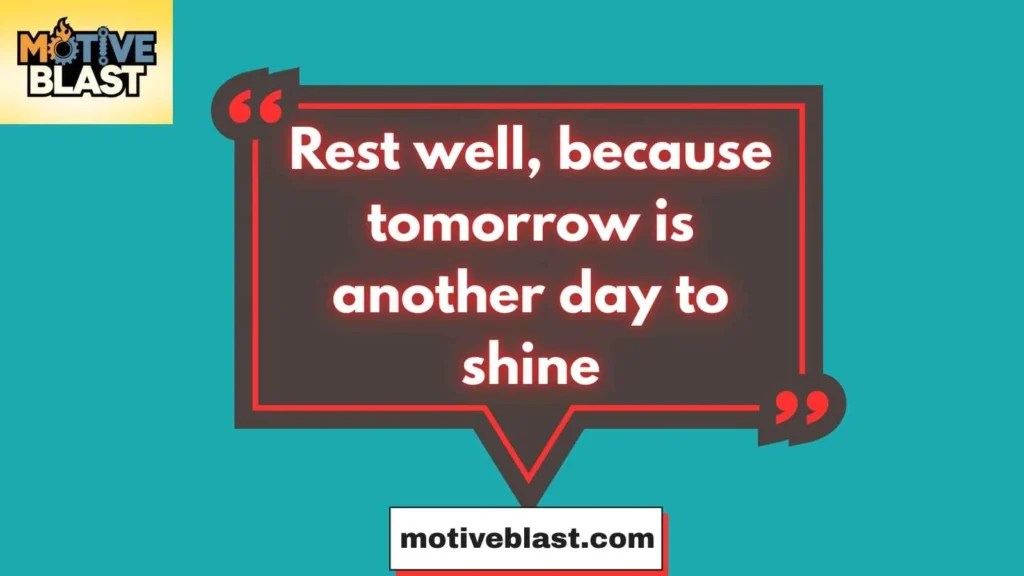 Positive Good Night Quotes