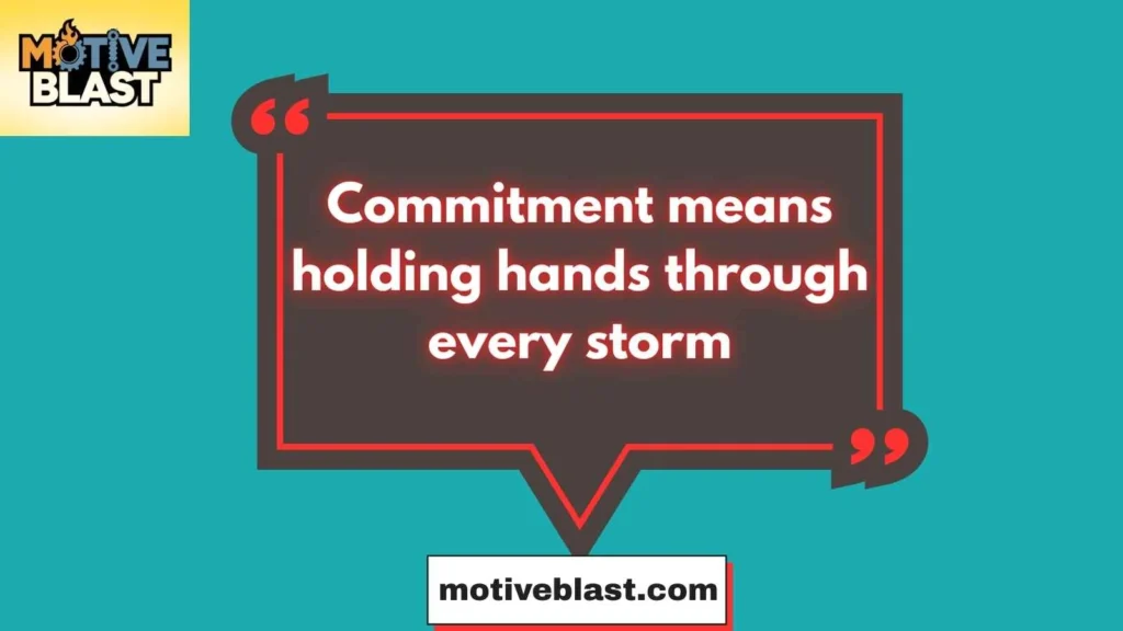 Relationship Commitment Quotes