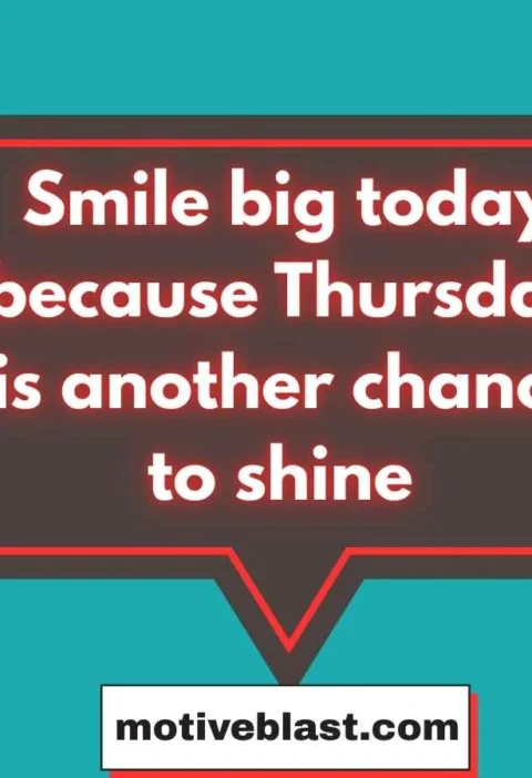 Thursday Morning Blessings